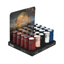 FLIP TOP TRIPLE TORCH LIGHTER MIX COLOR GH-10868 BOX OF 25