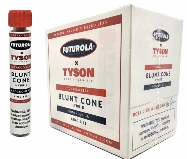 Futurola Tyson Blunt Cones Hybrid Knockout OG 12-Pack Box