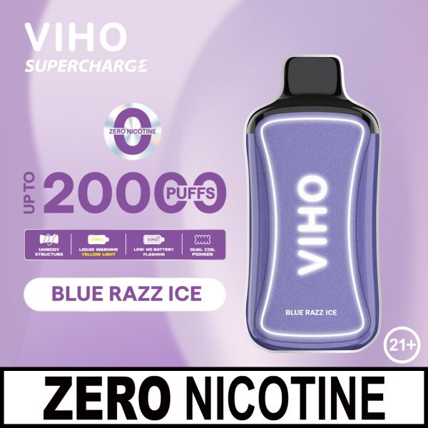 VIHO Supercharge 20000 Puffs 5PK 0% Nicotine - Image 4