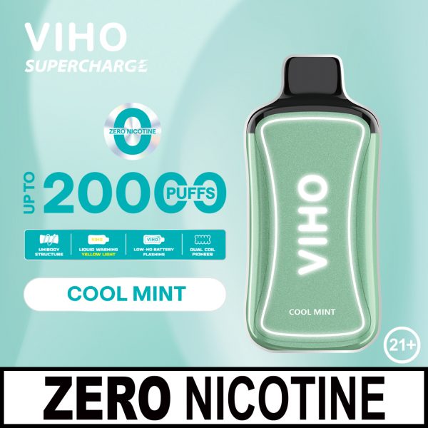 VIHO Supercharge 20000 Puffs 5PK 0% Nicotine