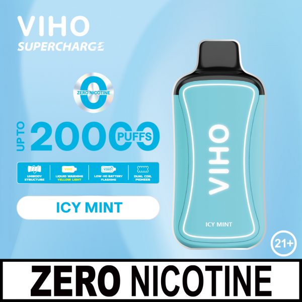 VIHO Supercharge 20000 Puffs 5PK 0% Nicotine - Image 3
