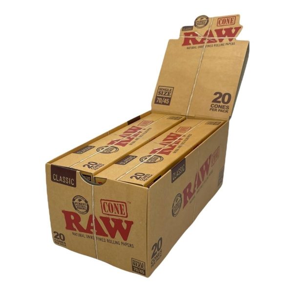 RAW Classic Cone 70/45 - 20CT / 12box