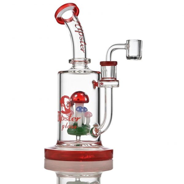 Hipster Garden Recycler Bong 8"