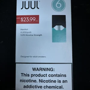 Juul Menthol 6pk Pod Box OF 4