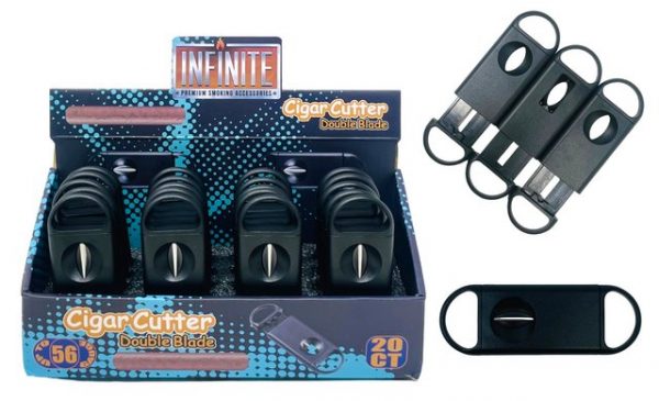 Infinite Plastic Cigar Cutter Box Of 20