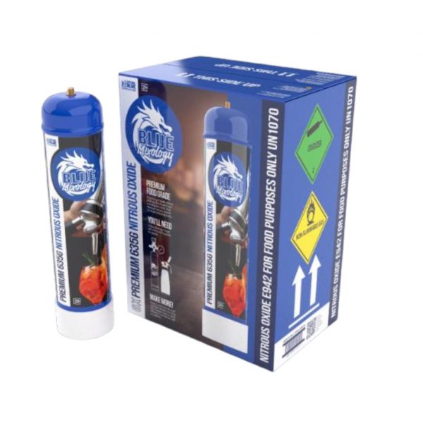 Special Blue Gourmet Mixology Nitrous Oxide Cream Charger 636g Box OF - 6